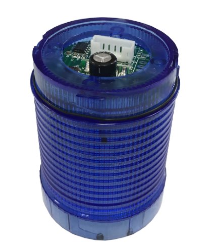 50mm Blue light module, adjustable flashing/continuous, 12~24V, IP65 kopen