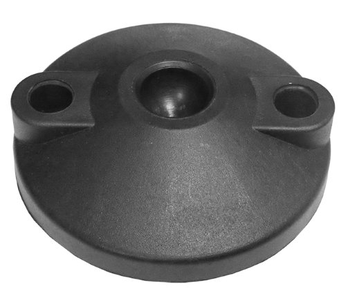 Plastic foot base, Diameter 100mm, Ball head 21.5mm, Non-slip  kopen