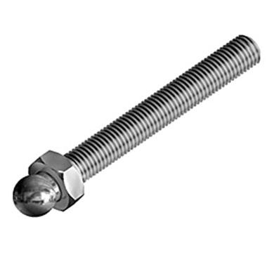 Spindle M8, Length 80mm, Steel galvanized, Ball head 13.5mm kopen