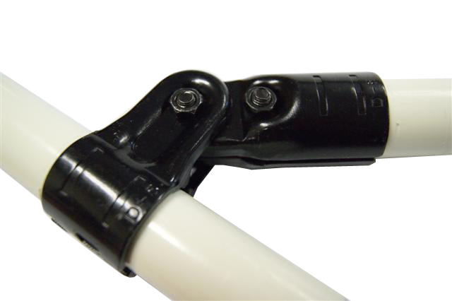 Metal swivel connector, NDF-7, black kopen