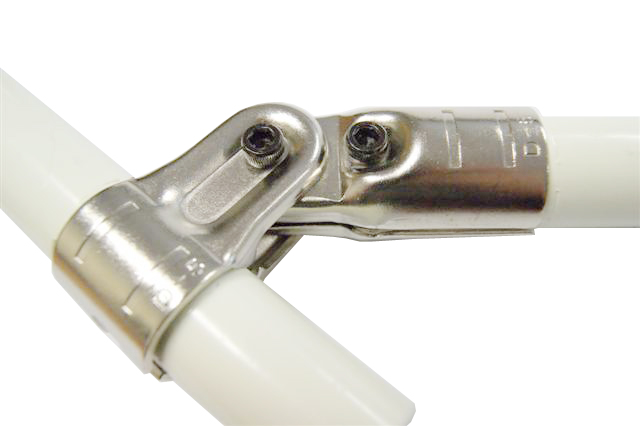 Metallic swivel connector, NDF-7, nickel-plated kopen