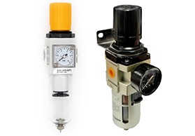 Pressure regulator with filter